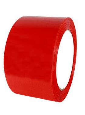 伏兴彩色封箱胶带打包封口胶带彩色透明胶带红色宽60mm*100y45卷/