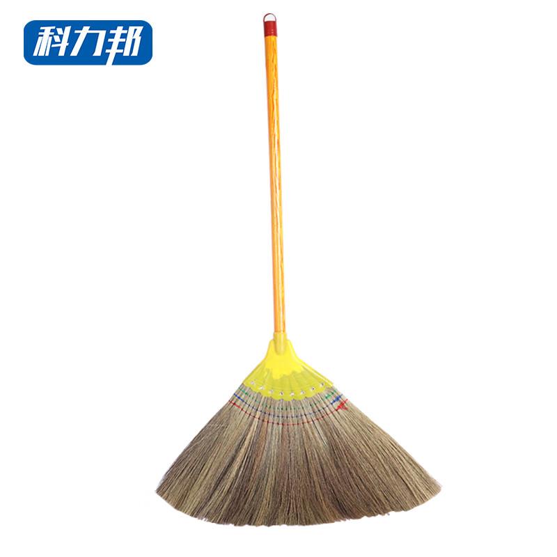 科力邦(Kelibang)扫把芒草白净苗小扫帚清洁笤帚木柄KB1404(个)