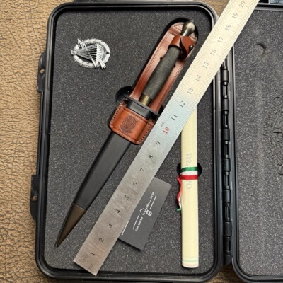 意大利Extrema Ratio极端武力 HERRING 战术鲱鱼礼盒限定真皮刀鞘