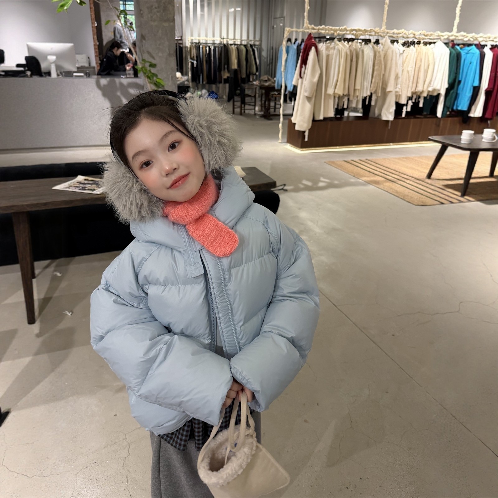 韩版童装羽绒衣2025冬款女童连帽白鸭绒外套羽绒服儿童保暖面包服,童装/婴儿装/亲子装,羽绒服,淘宝优惠券,粉丝福利购,淘宝优惠卷