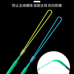 抖音爆款防缠绕pe加固竿稍绳大太空管力马竿稍结加强主线接头pe线