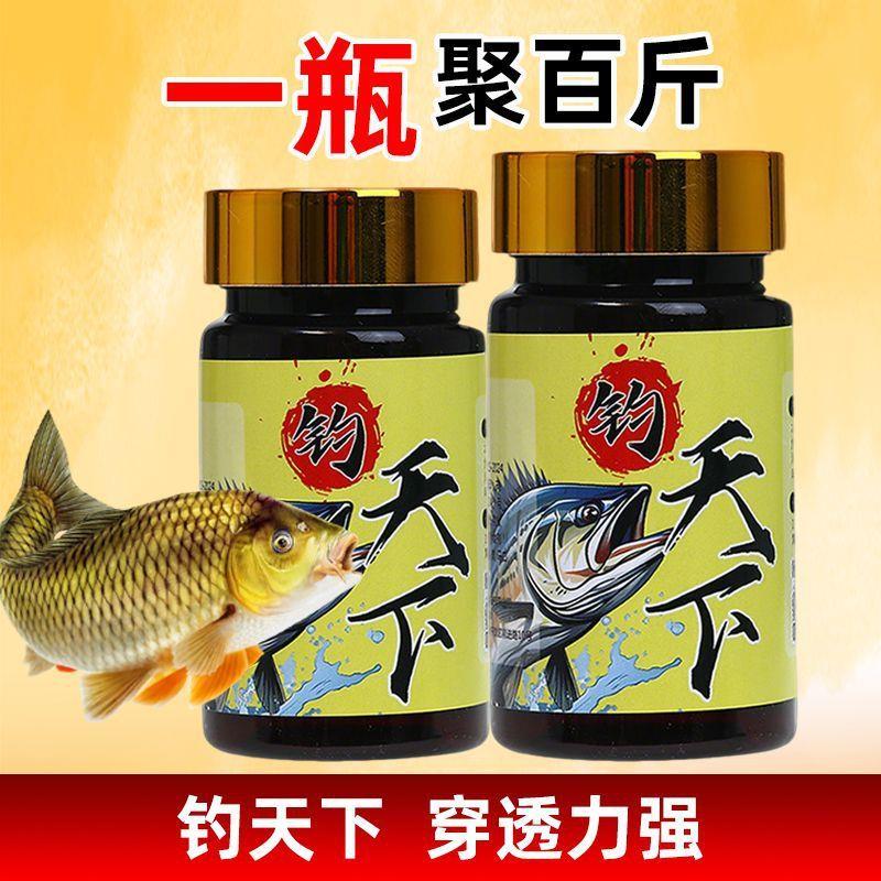 抖音爆款国之良钓天下鱼饵料添加剂鲫鲤鱼罗非钓鱼小药黑坑野钓爆