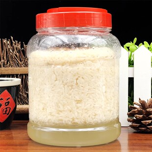 韶关南雄客家白糯米酒月子米酒甜酒无添加醪糟农家自酿原汁味甜型