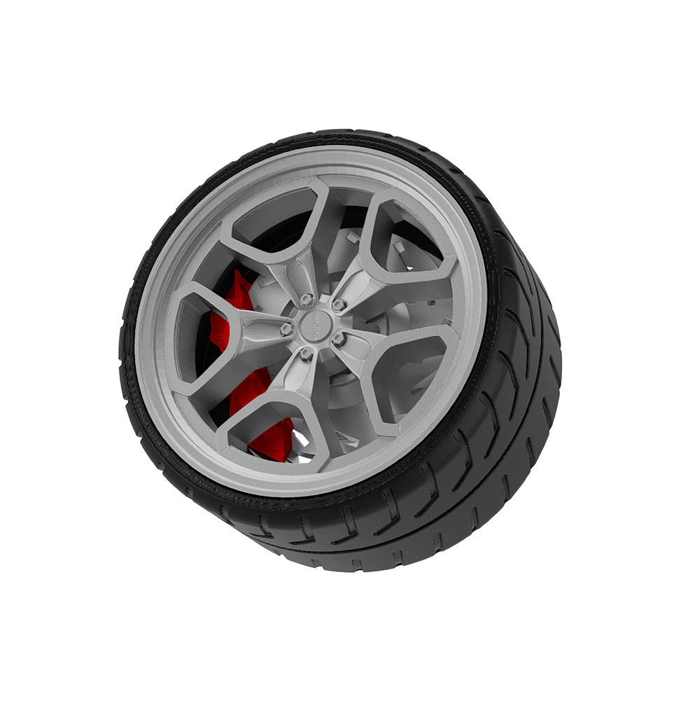 10.5mm 1/64 BBS LM 小比例汽车模型动态德芙轴承轮毂图片