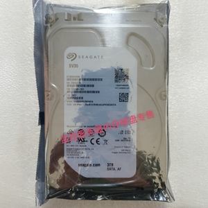 原装希捷 ST3000VX000/006 3TB台式机7200转 3T监控专用硬盘SV35