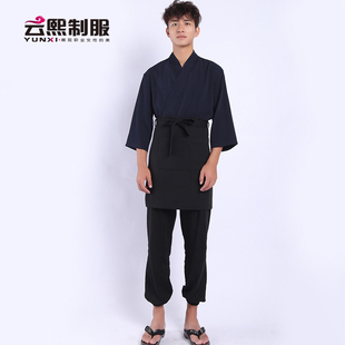 我的前半生老卓洛洛酱子日式厨师服和风寿司店男服务员工作服春季
