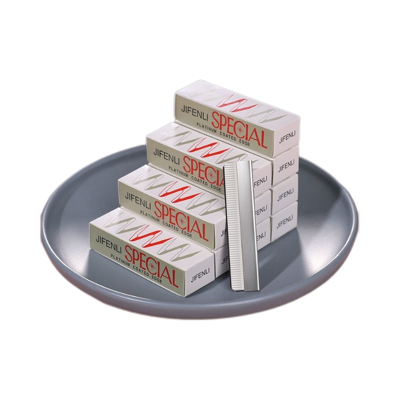 碳钢波纹修眉刀片一次性安全美妆工具纹绣专用刮眉刀精品优选