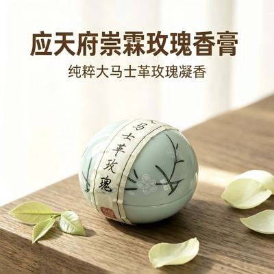 应天府崇霖大马士革玫瑰香膏