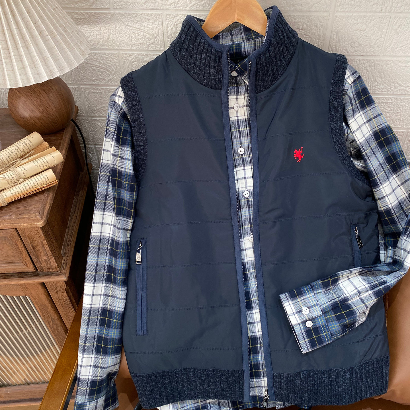 保罗彼得专柜正品男士立领针织面料马甲时尚舒适大方MJCC34450,男装,常规马甲,淘宝优惠券,粉丝福利购,淘宝优惠卷