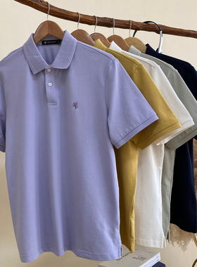 保罗彼得男士新款短袖polo衫团建工装多色翻领短袖舒适TCFBP00051