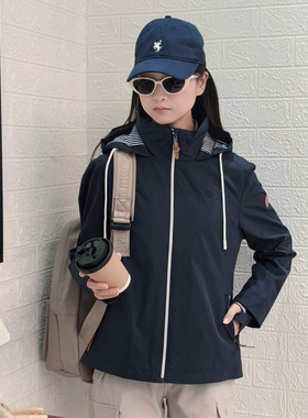 保罗彼得专柜正品女士连帽夹克 休闲 户外 防风防水 YIEDJ00341