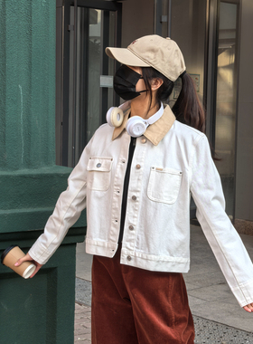 保罗彼得 专柜春季新款女士牛仔外套 时尚潮流百搭 NIEA73760