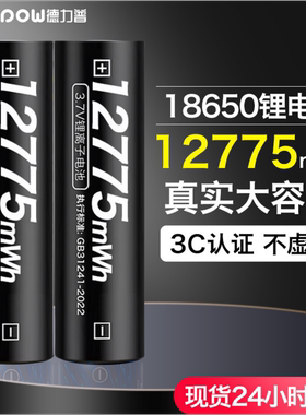 18650锂电池大容量3.7V强光手电筒头灯唱戏机小风扇4.2电池充电器
