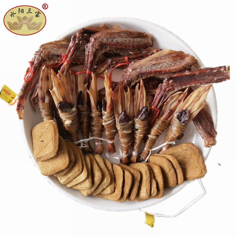 徐立平水阳三宝散装鸭脚包鸭翅豆腐干特产饭店酒店食材美食包邮
