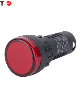 原装正品APT红色指示灯500v电容柜放电灯AD16-22D/R30  开孔22mm