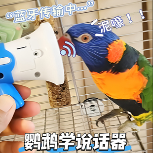 鹦鹉学话机录音鸟用玄鸟说话虎皮学机玩具鸟叫鹩哥循环学舌叫声