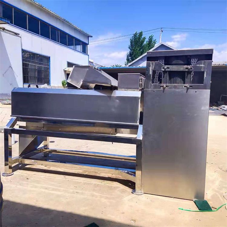 商用柚子榨汁机 可连续进料不锈钢破碎打汁机 加工面条用果蔬榨汁