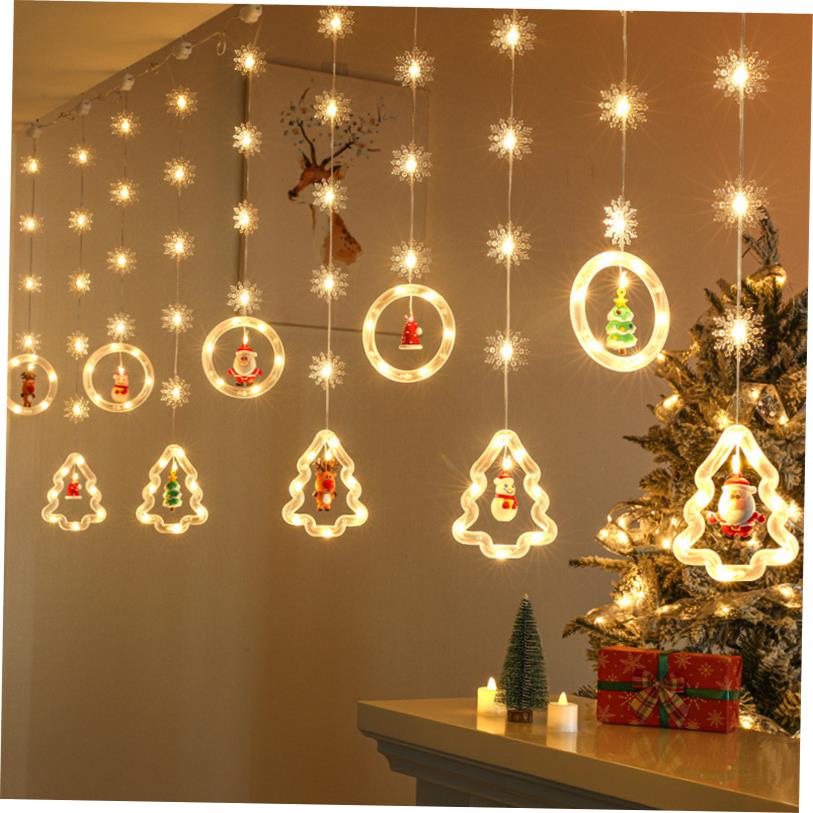 Christmas decoration lights lights lights string star lights