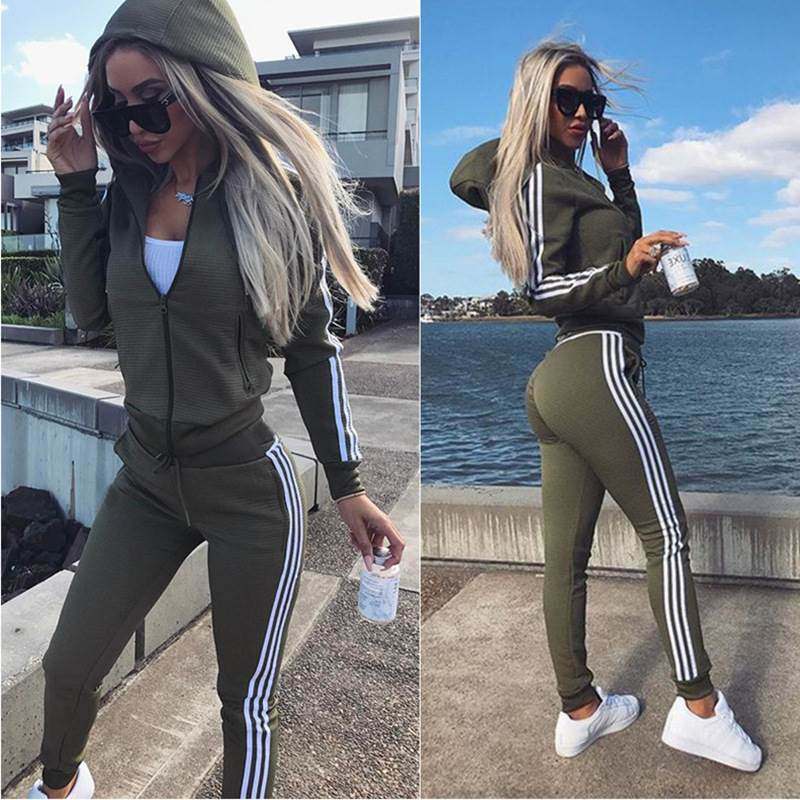 2021妇女的运动服套装winter clothes women sport suit Knitted