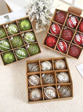 Christmas ball Gift ball Christmas field layout圣诞球