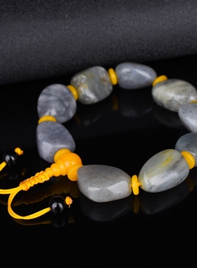 籽料原石手串男女款新疆和田玉