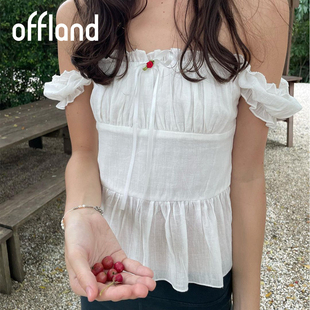 Offland Ronnie Beachtown 全棉蝴蝶结仙女Idella上衣Tatiana长裙