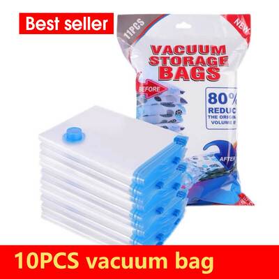 10PCS vacuum bag gift getter pump storage compression bag
