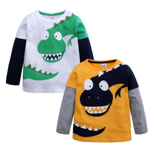 Long Sleeve Kids Boys' Clothing T-Shirts Spring Autumn