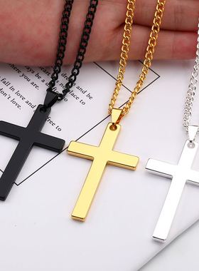 Cross cross new men atmosphere necklace accessories男士项链