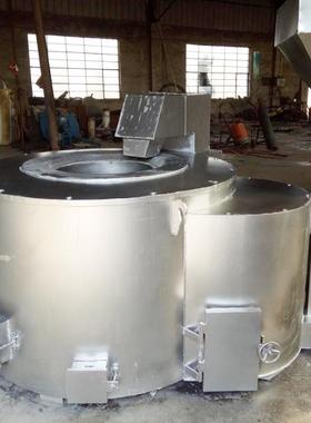 40KW大功率颗粒坩埚熔铝炉金属熔炼颗粒坩埚炉金属保温颗粒坩埚炉