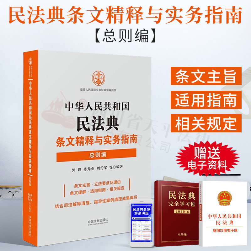 中华人民共和国民法典条文精释与实务指南(总则编)