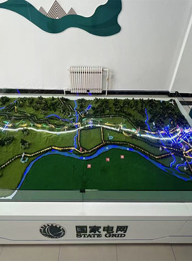 地形地貌沙盘模型智能农业学校房地产展览交通规划 房地产 热销