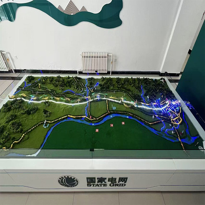 地形地貌沙盘模型智能农业学校房地产展览交通规划 房地产 热销