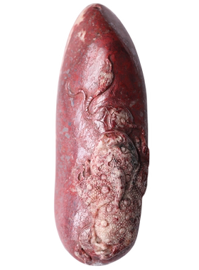 辰世朱砂原矿如意金蟾挂饰品吊坠