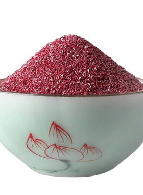 天然透光晶体辰砂本命年随身原石