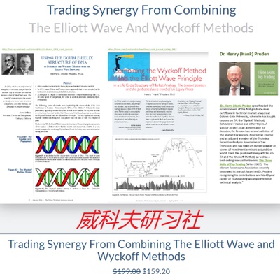 Wyckoff analytics -Trading Synergy From Combining中英字幕