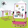 children Drawing board household Two-sided Liftable Foldable baby WordPad blackboard Scaffolding magnetic