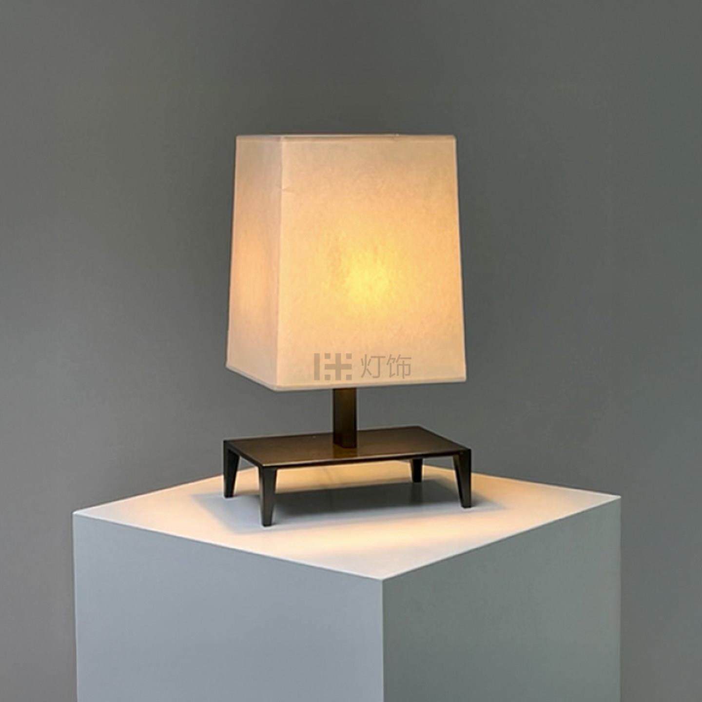 中山工厂直销新中式日式侘寂风酒店卧室床头台灯设计师别墅茶室书