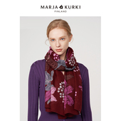 MARJAKURKI玛丽亚古琦妈妈围巾冬季 洋气 女薄羊毛羊绒披肩外搭时尚