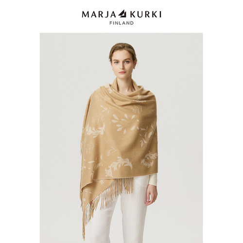 山羊绒披肩女外搭轻奢高级感围巾