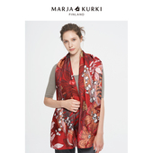 MARJAKURKI玛丽亚古琦妈妈款 丝巾女高级感礼盒真丝围巾披肩送长辈