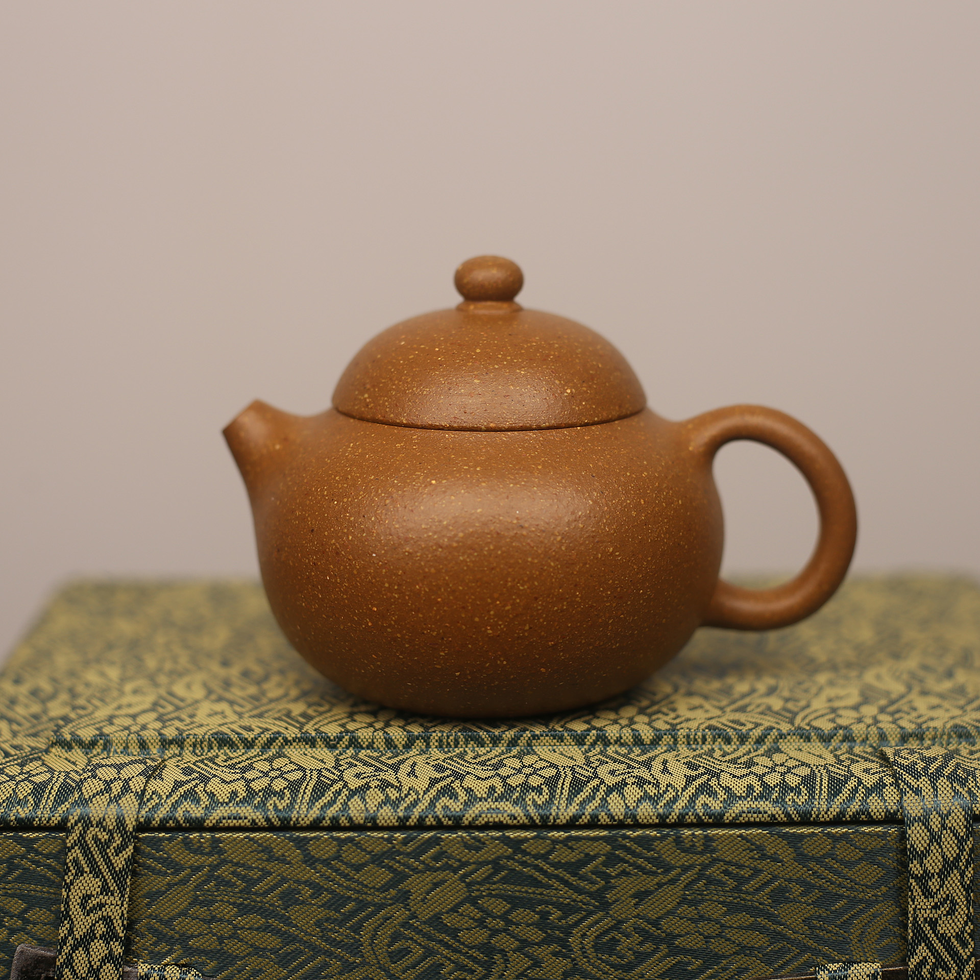 格昌30目玉成段泥文旦紫砂茶壶