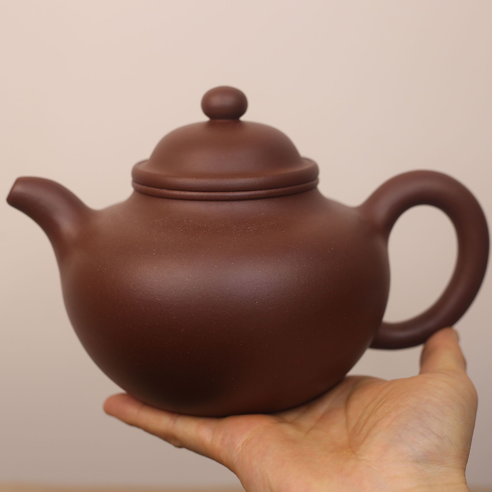 格昌 大亨掇球紫砂茶壶 原矿底槽青 19孔 半手工精制 1000CC精品