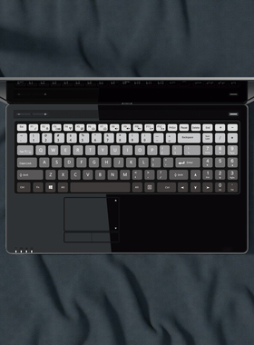 适用于神舟游戏本K670D-G4 D1-D5/E5/T5/A5/A6个性键盘贴纸防油光