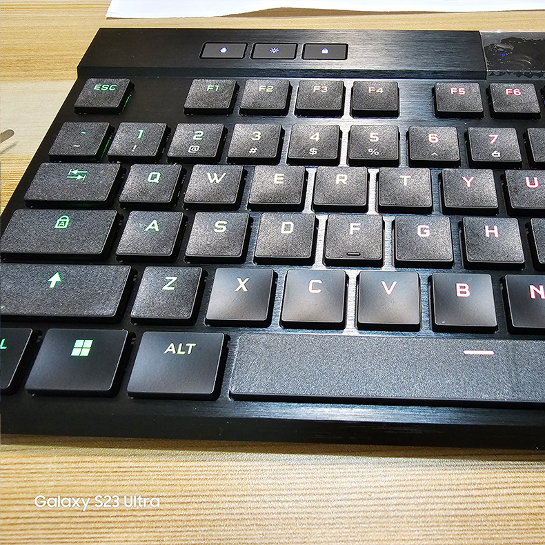 海盗船K100Air透明磨键盘贴纸