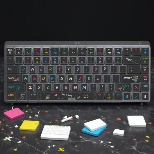 适用罗技MXmechanicMini贴纸