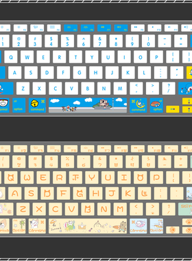 适用于苹果M1/M2键盘膜硅胶防尘2022款AirA2681/ProA2338超薄亲肤