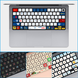 适用于苹果MacBook Pro13.3寸键盘贴纸A1706 A2159笔记本按键贴膜