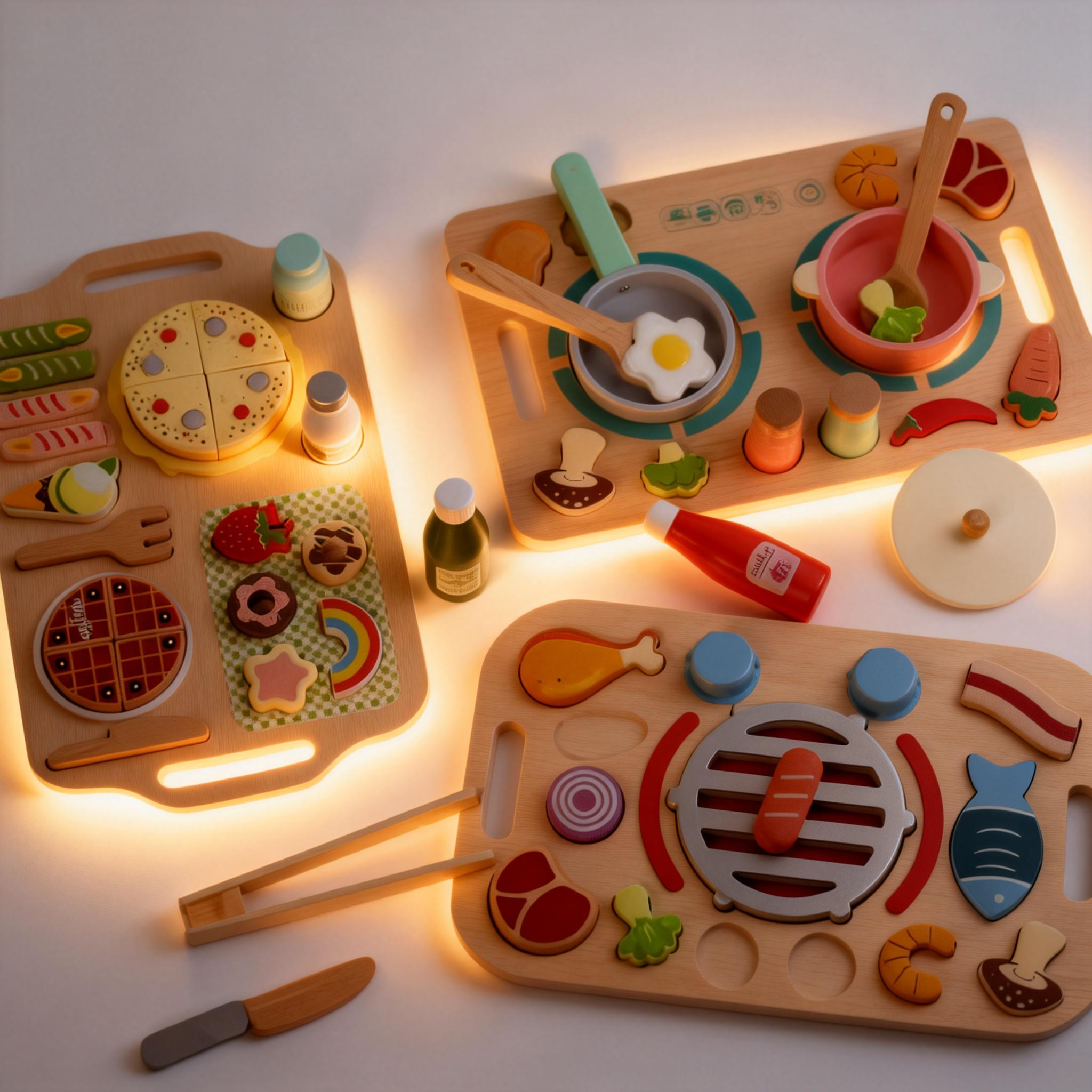 木制拼板蔬果烧烤切切乐儿童过家家立体拼图嵌板迷你仿真厨房玩具,玩具/童车/益智/积木/模型,过家家玩具,淘宝优惠券,粉丝福利购,淘宝优惠卷