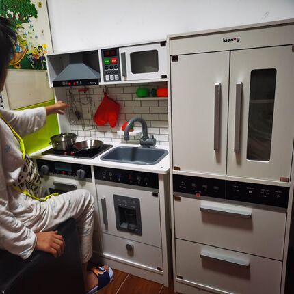 大号益智早教木制儿童煮饭玩具套装厨房玩具女孩过家家仿真厨具